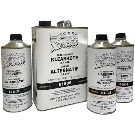 5 Star Extreme 2.1 Voc Fast Hardener 5ST-5181-16